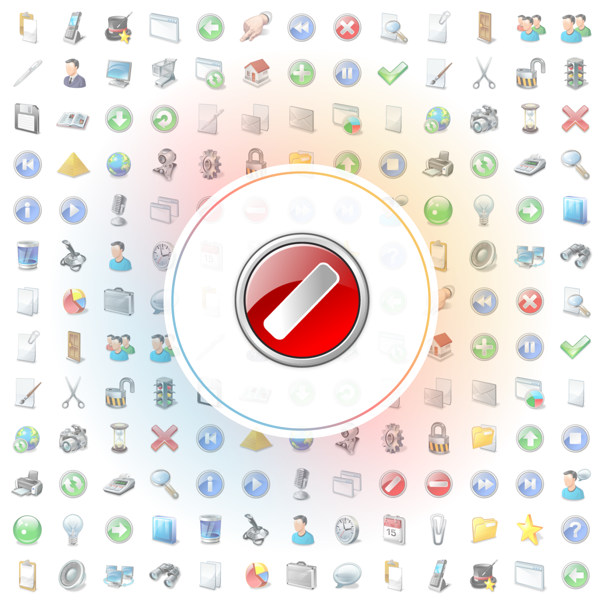 Button_cancel Icons - Iconshock