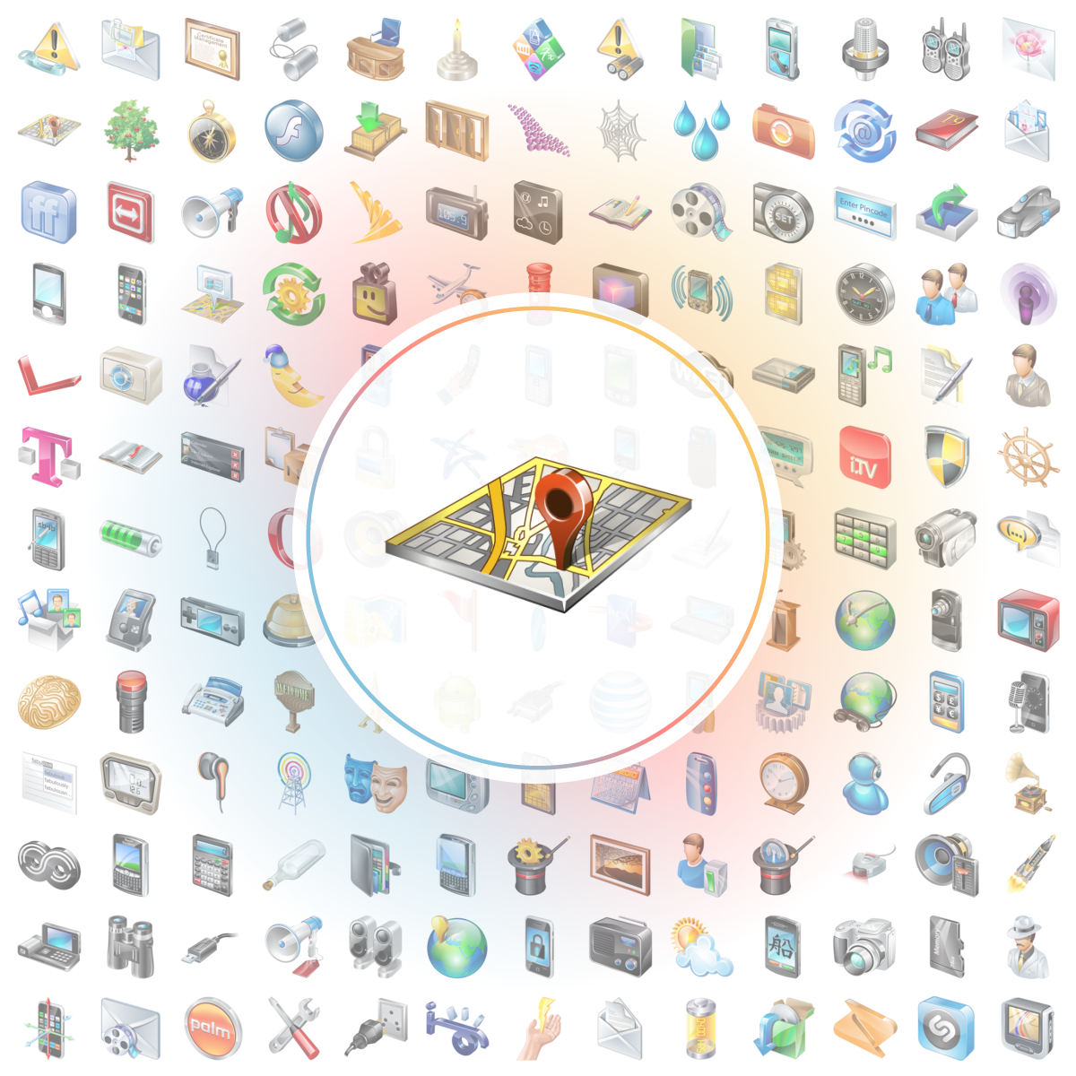 Google maps Icon - Iconshock