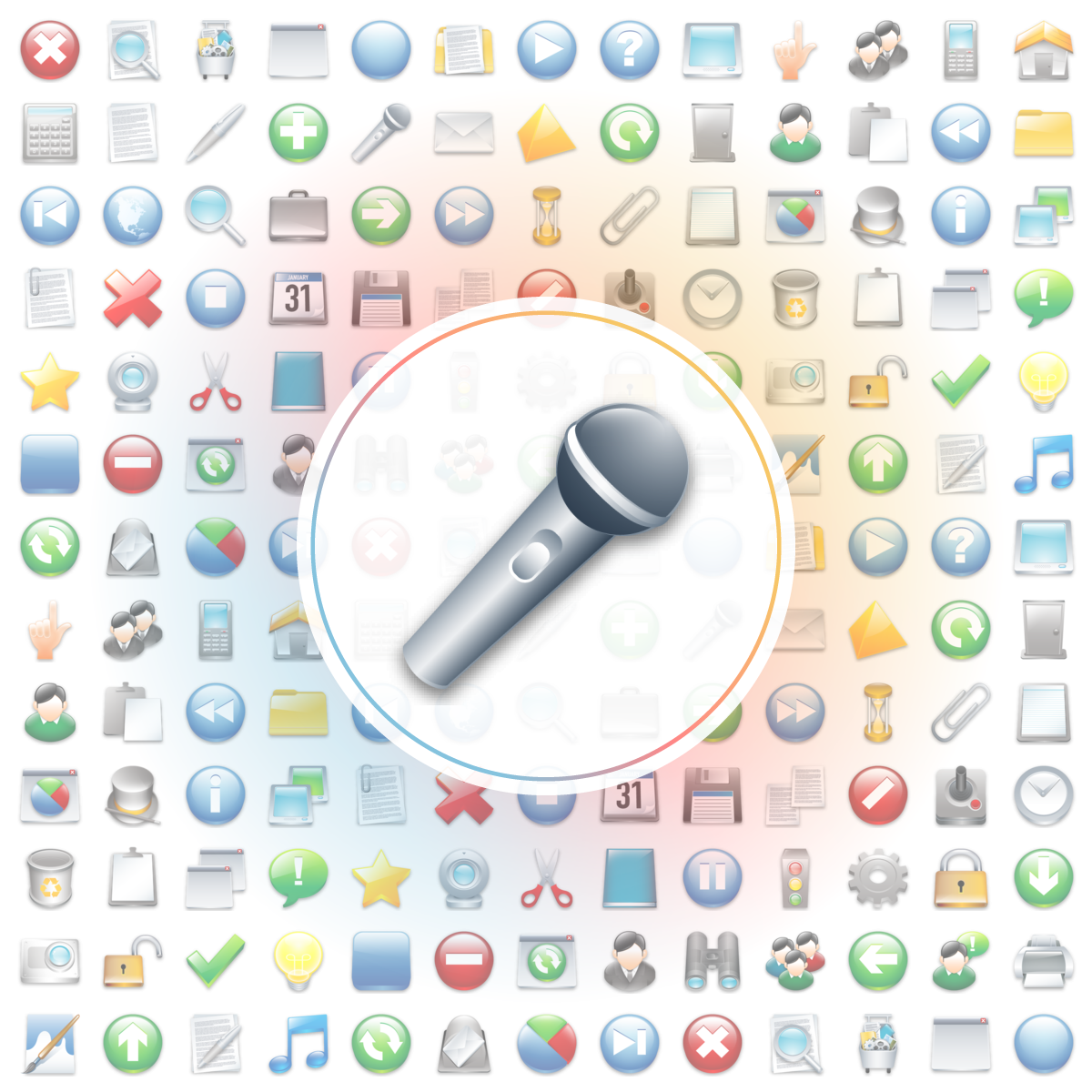 Microphone Icon - Iconshock
