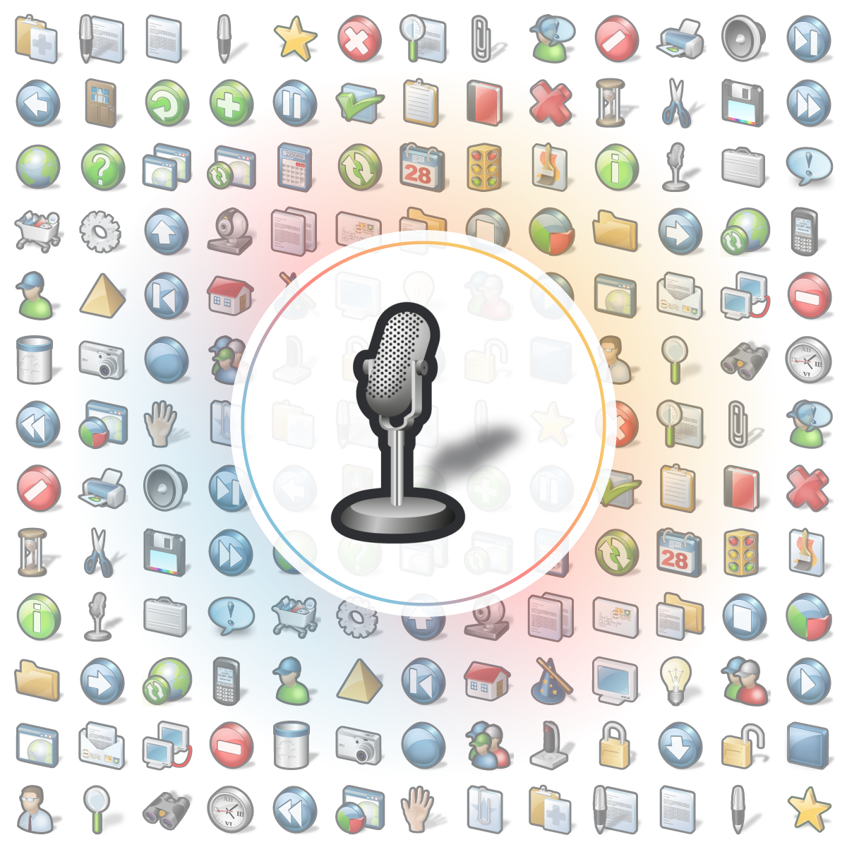 Microphone Icon - Iconshock