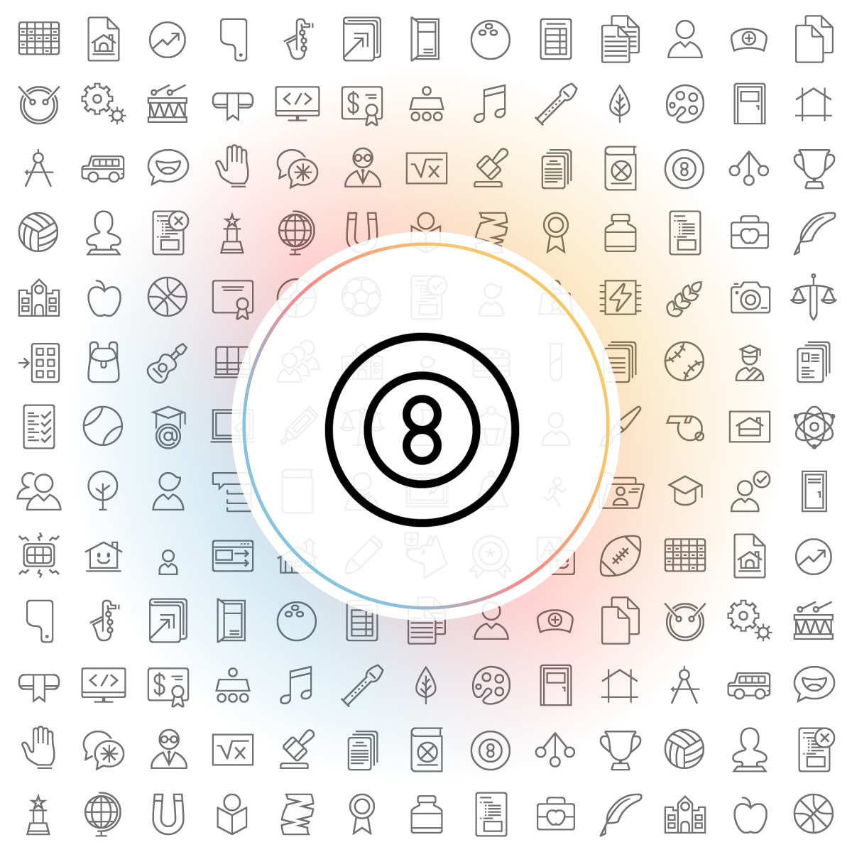Eight ball Icons - Iconshock