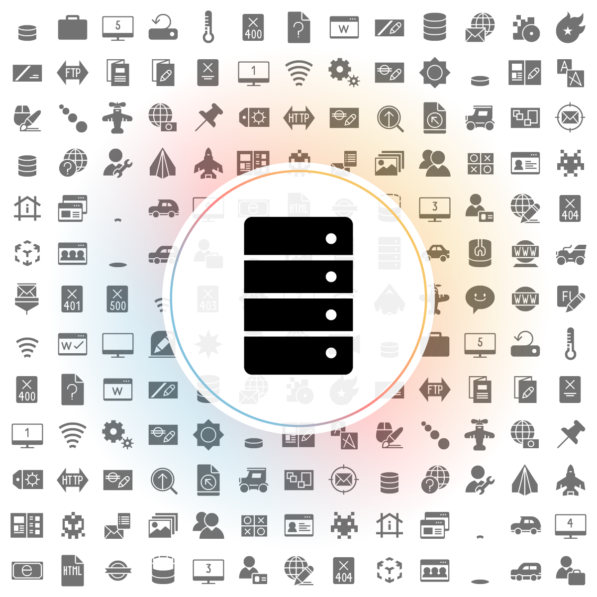 Dedicated server Icon - Iconshock