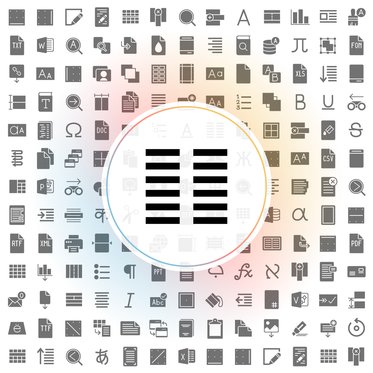 Columns Icon - Iconshock