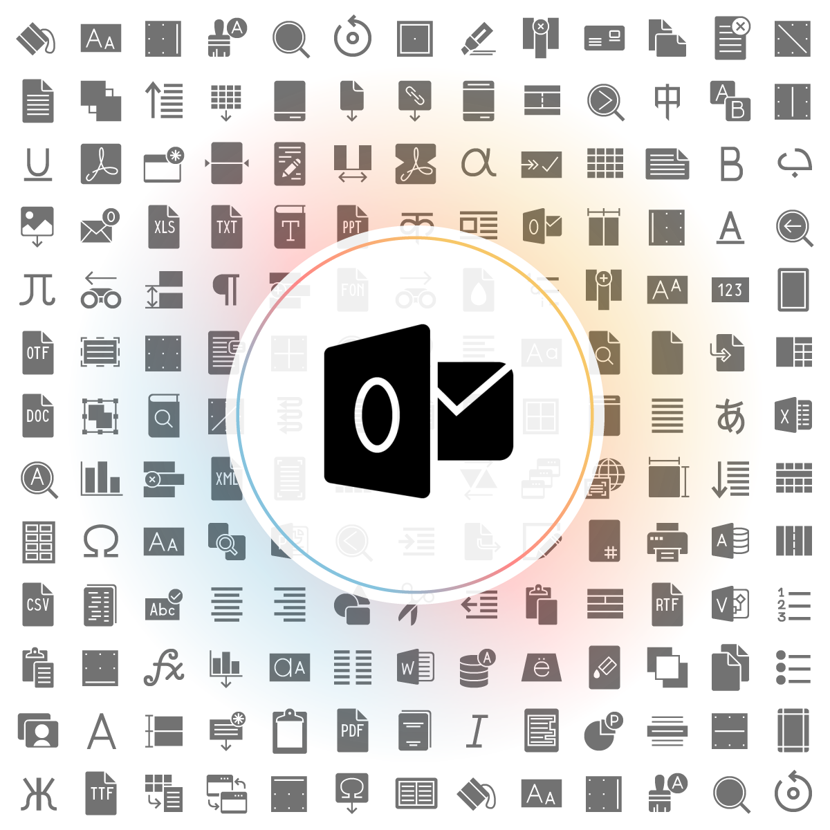 Outlook Icon Iconshock