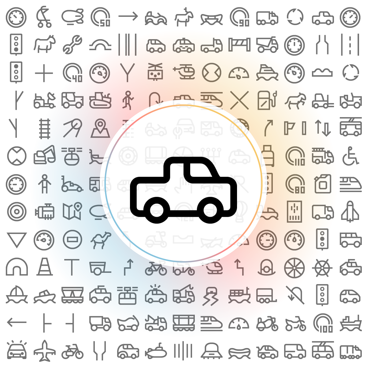 Pickup Icon - Iconshock