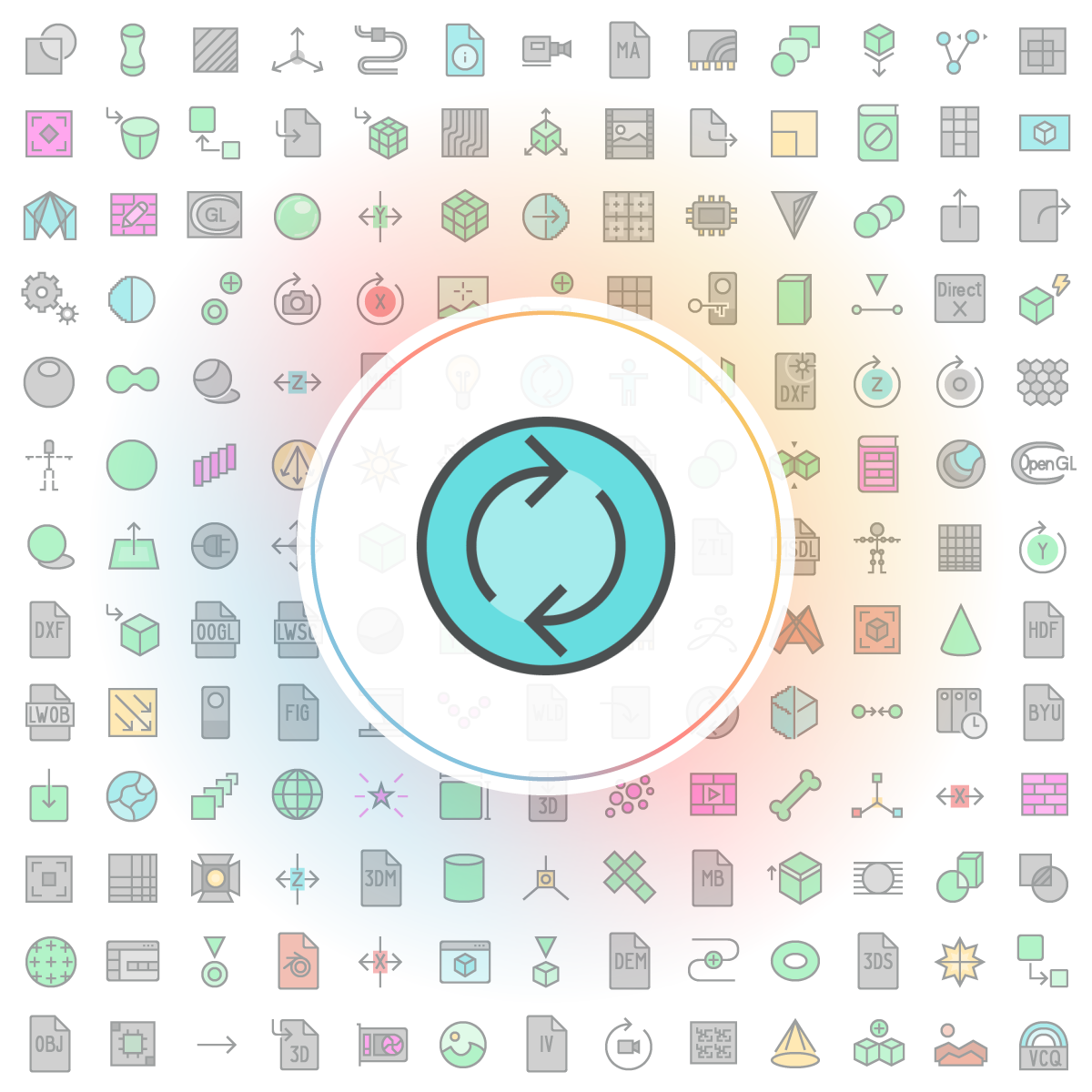 Loop Icon - Iconshock