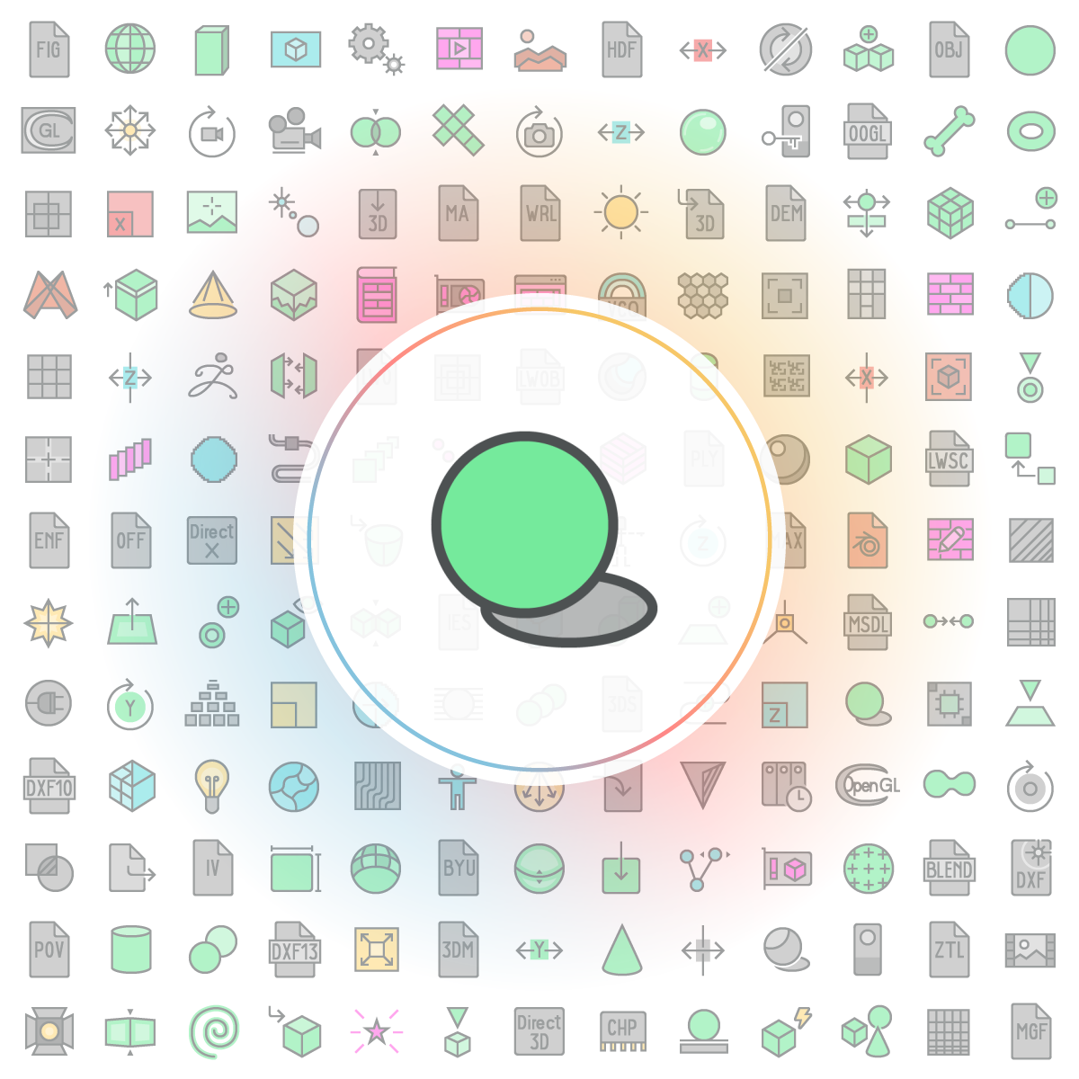 Shadows Icon Iconshock