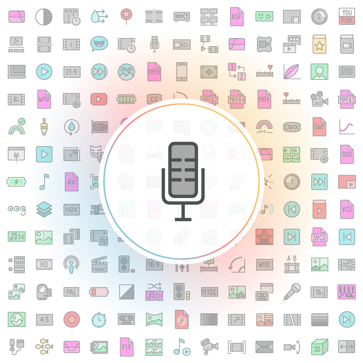 Voice over Icon - Iconshock