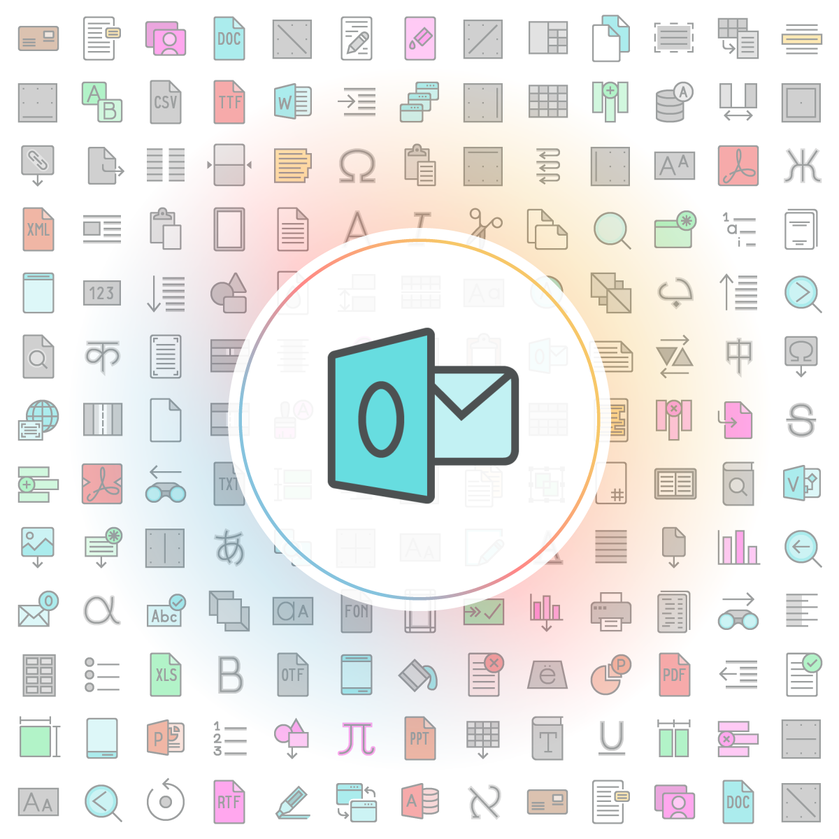 Outlook Icon Iconshock