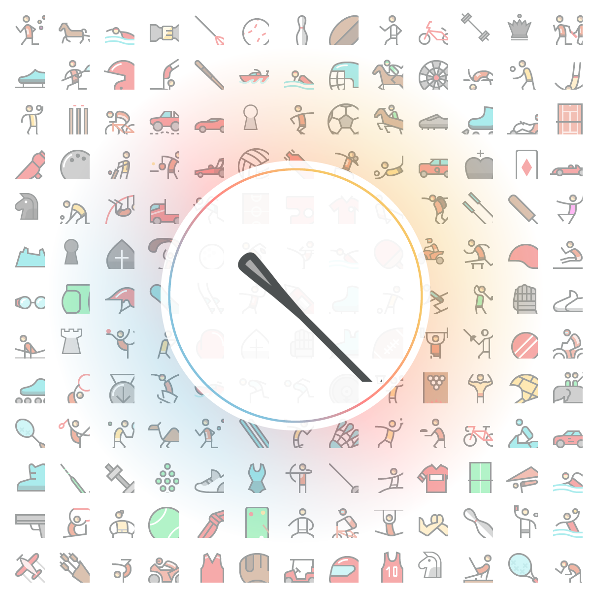 Golf club Icon - Iconshock