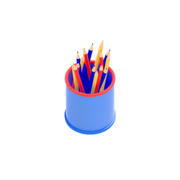 crayons-pencil-colored_chalk-wax-drawing-isometric_icon