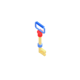 key-security-faucet-lock-isometric_icon
