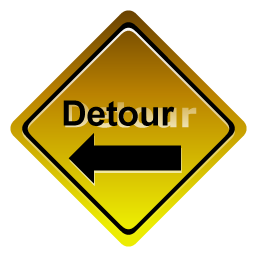 detour_left_sign_icon