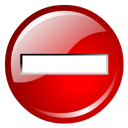 no_entry_sign_icon