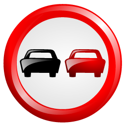 no_overtaking_sign_icon
