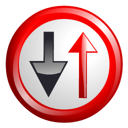 oncoming_vehicles_sign_icon