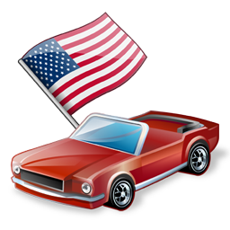 american_car_icon