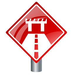 road_closed_sign_icon