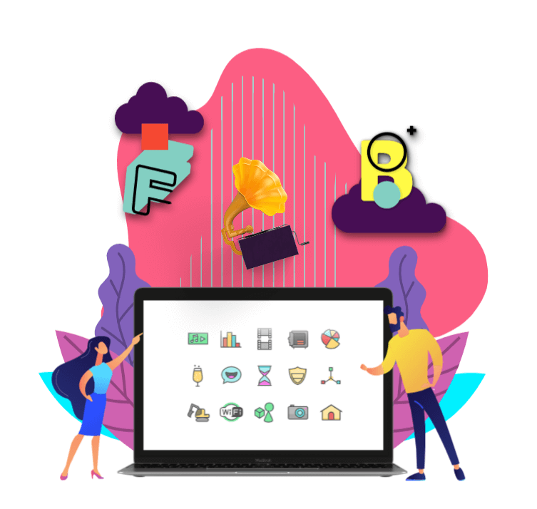 pendrive 3d icon layer