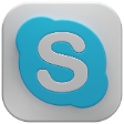 skype 3d icon skype 3d icon