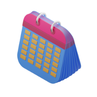 calendar 3d icon small