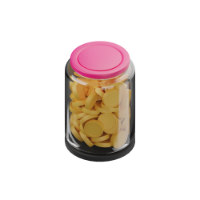 coin bottle 3d icon mall