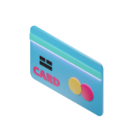 credit card 3d icon small