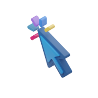 cursor 3d icon mall