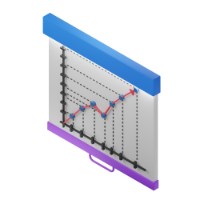 graphical presentation 3d icon small