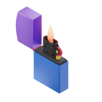 lighter 3d icon small