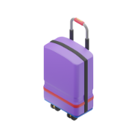 suitcase 3d icon small