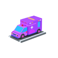 ambulance 3d icon small