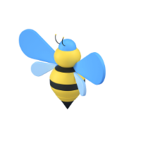bee 3d icon small