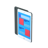 big phone 3d icon small