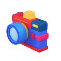 camera 2 3d icon small