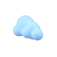 cloud 3d icon small