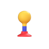 klaxon 3d icon small front