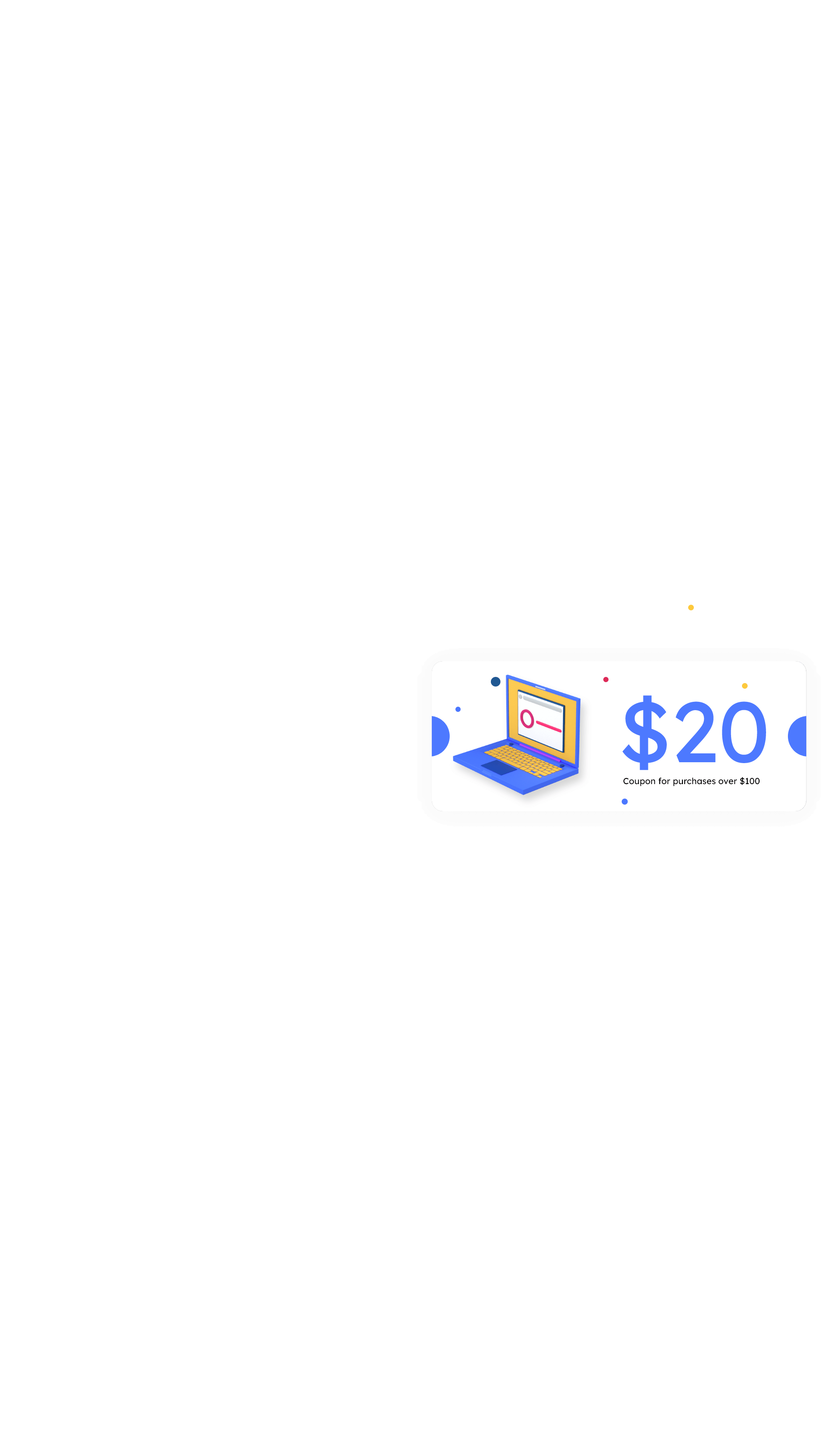 landing application 3d icon set 6