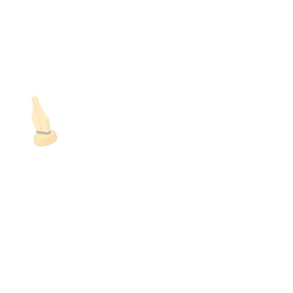 pen 3d icon layer