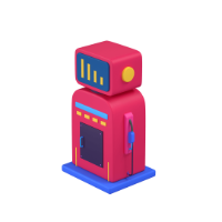 petrol pump 3d icon small