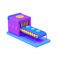 processing machine 3d icon small