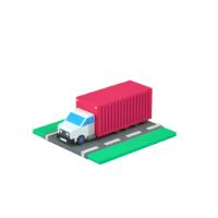 truck 3d icon small