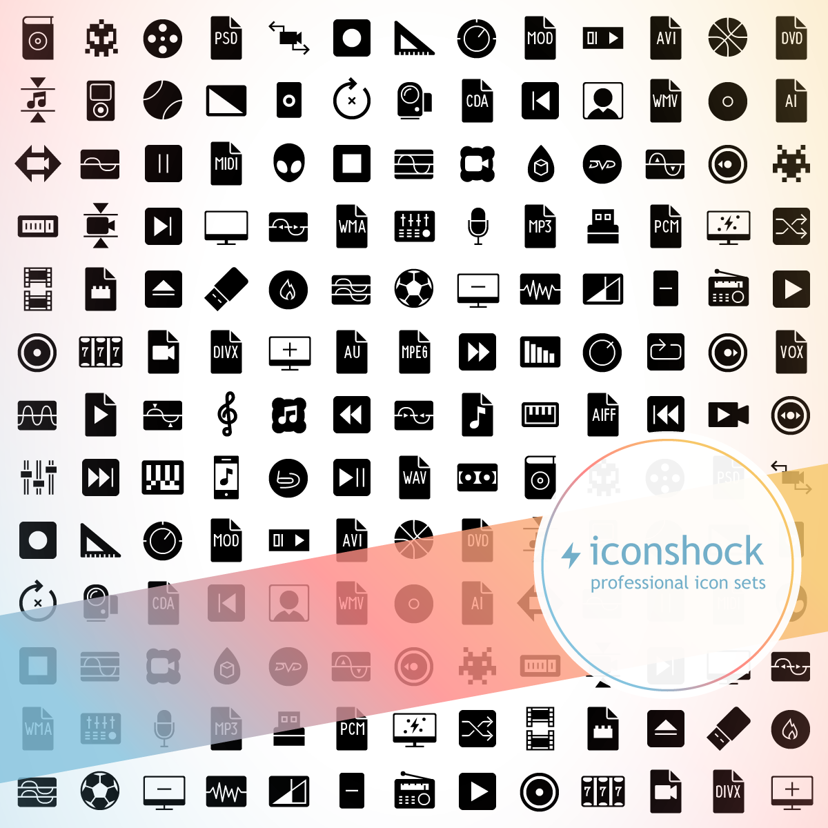 Ios filled - Multimedia Icons - Iconshock