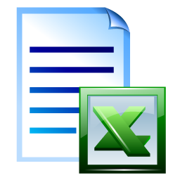 import export excel icon