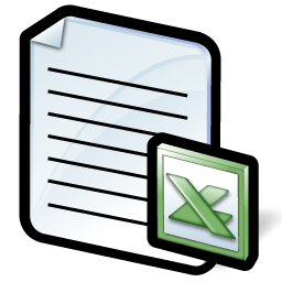 import export excel icon