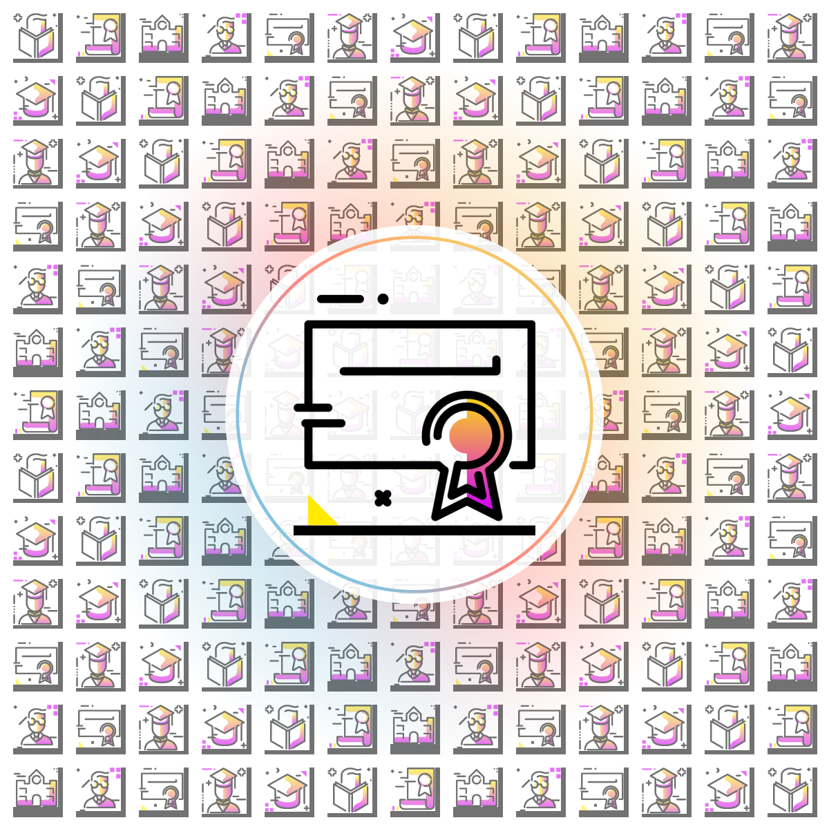 Certificate Icon - Iconshock