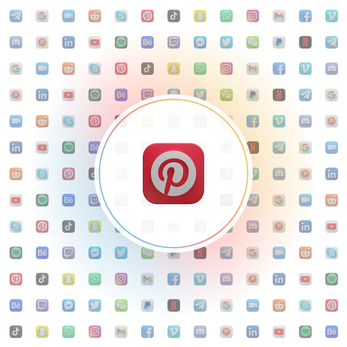 Pinterest Icons - Iconshock