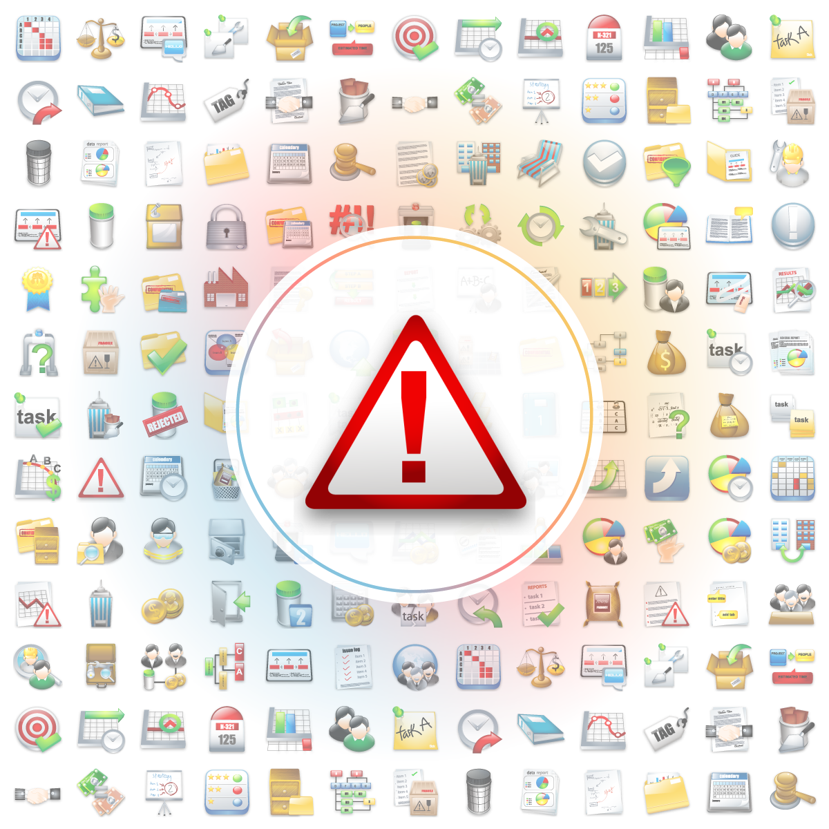 Risks Icon - Iconshock