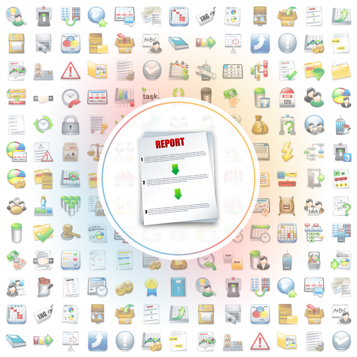Status report Icon - Iconshock
