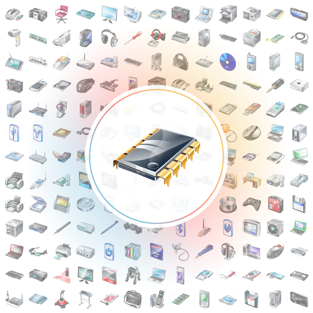 Chip Icon - Iconshock